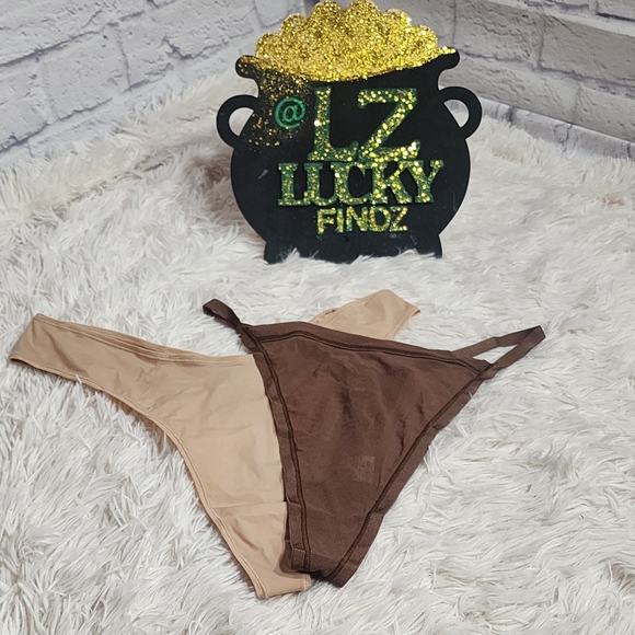 2pcs Skims SUMMER MESH STRING Thong & JELLY SHEER DIPPED THONG/3X/NWT - Picture 5 of 13